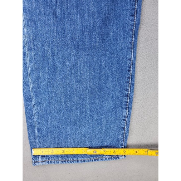 New Men Size 36x32 Levi's Premium 568 Loose Straight Linen+ Med Wash Jeans - Picture 12 of 12